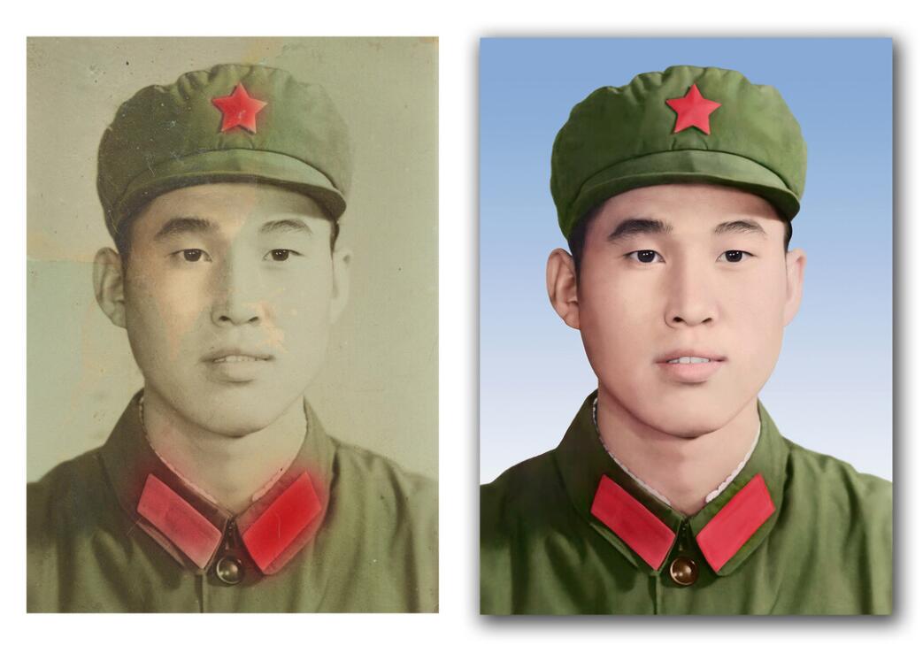 喀喇沁破损照片修复-18